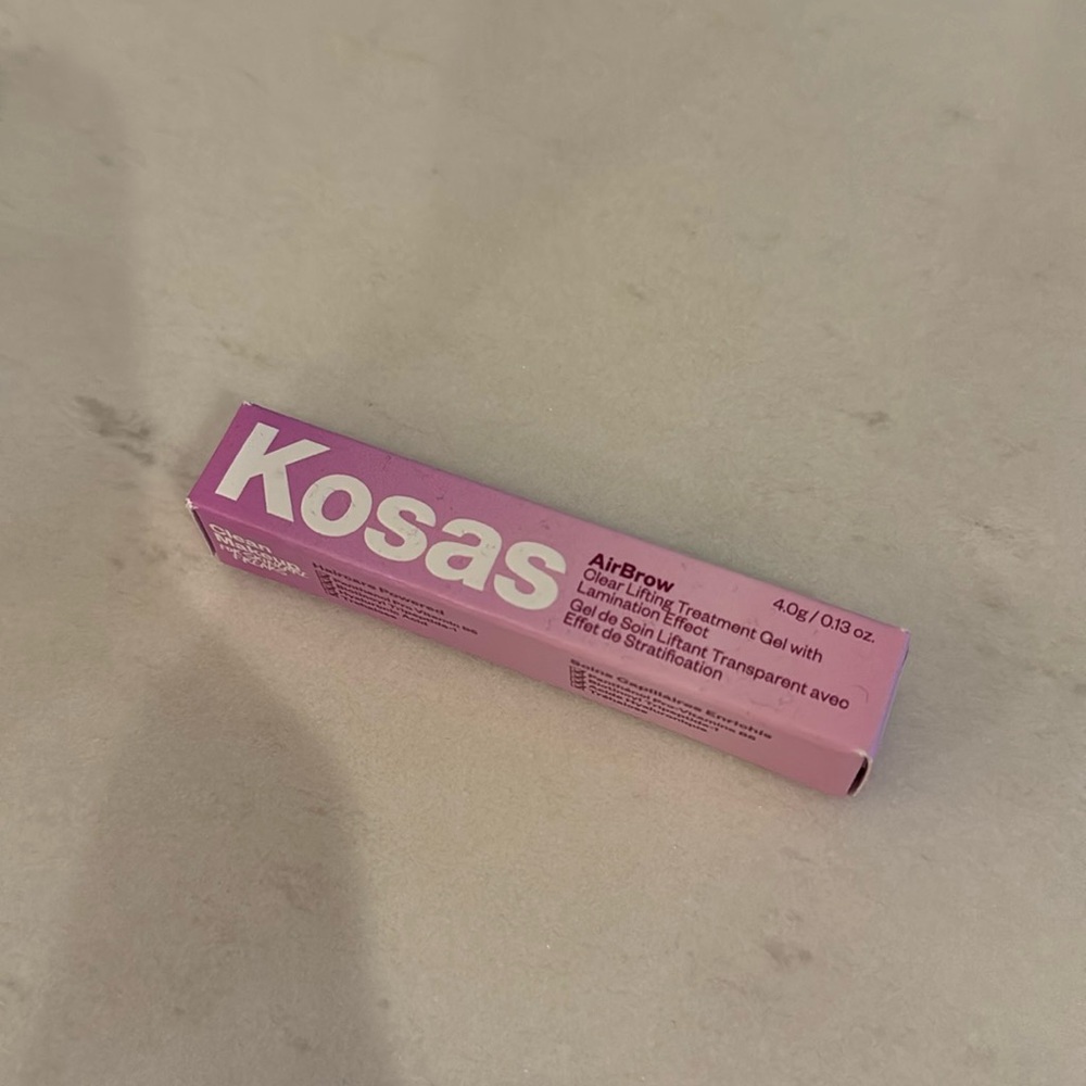 Kosas Airbrow - clear lifting treatment gel with lamination effect